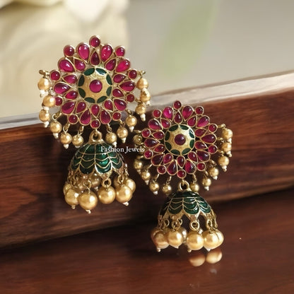 Rani Premium Kemp Pearl high quality Jhumka