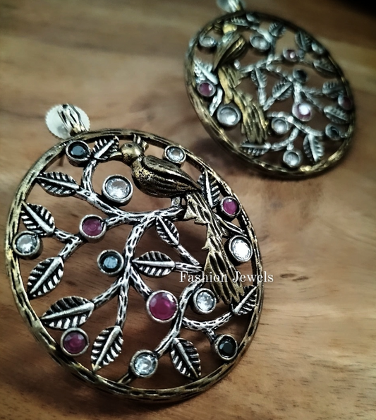 Beautiful Zircon stone Bird Studs - Fashion Jewels